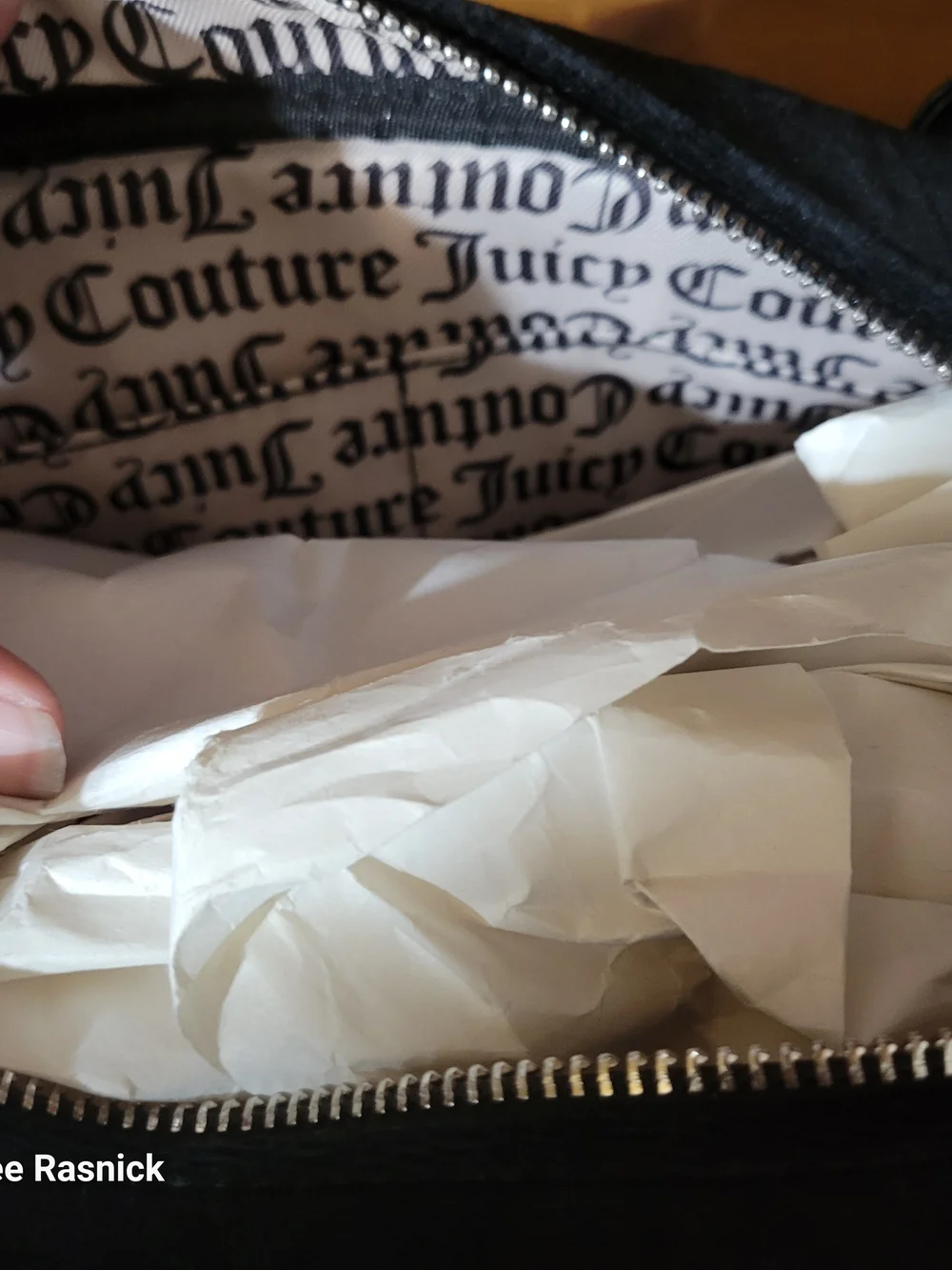Juicy Couture Never A Dull Moment Licorice Hobo/coho.